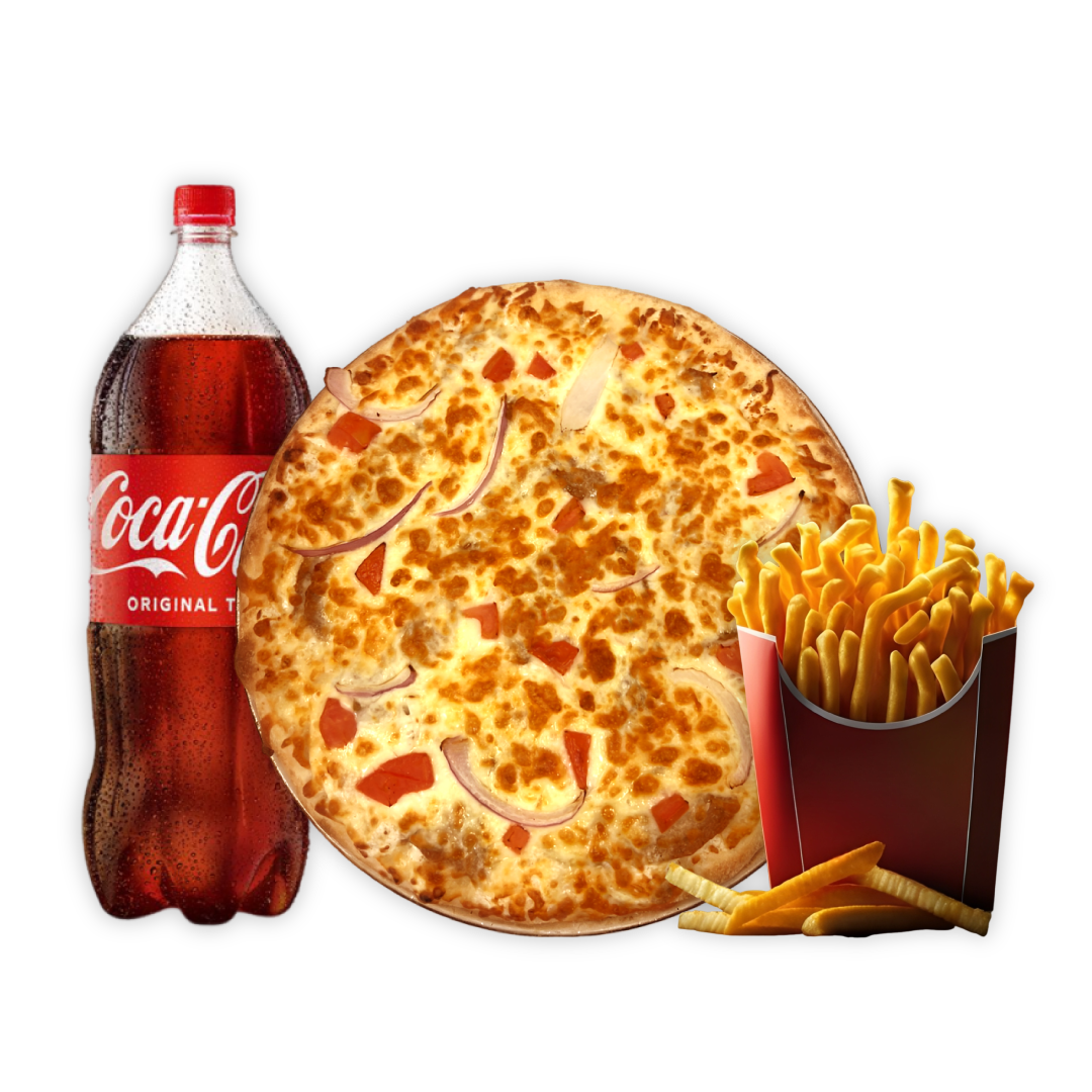 Order Pizza & Fries Combo - 14 inch