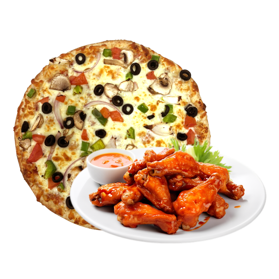 Order Pizza & Wings Combo - 12 inch